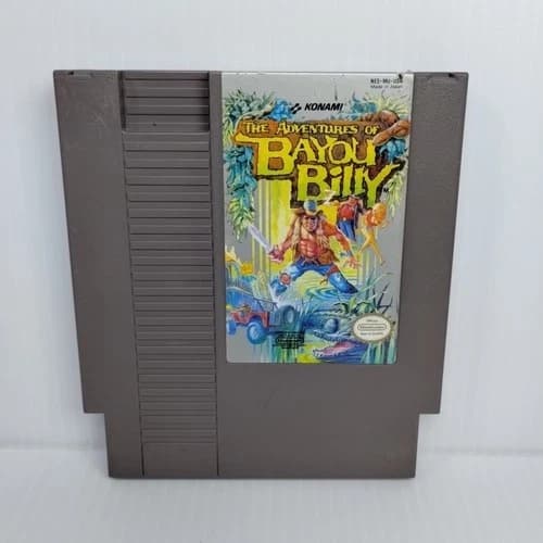The Adventures of Bayou Billy (Nintendo NES) Cart Only - Tested - Free Shipping