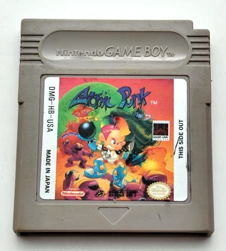 Atomic Punk (Nintendo Game Boy NGB, 1991) *Cart Only* Authentic Tested Cleaned!