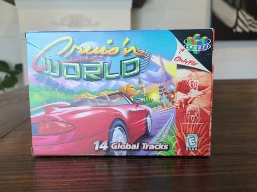 Cruis'n World Cruisin (Nintendo 64 N64) in Box With Manual Cib