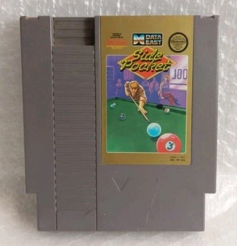 Side Pocket (Nintendo Entertainment System, 1992) NES