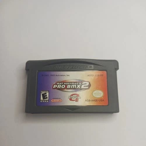 Mat Hoffman's Pro BMX 2 (Nintendo Game Boy Advance, 2002) GBA Tested