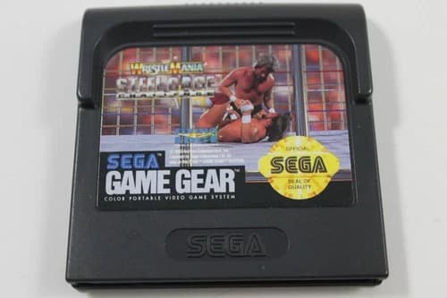 WWF Wrestlemania Steel Cage Challenge Sega Game Gear Cartridge