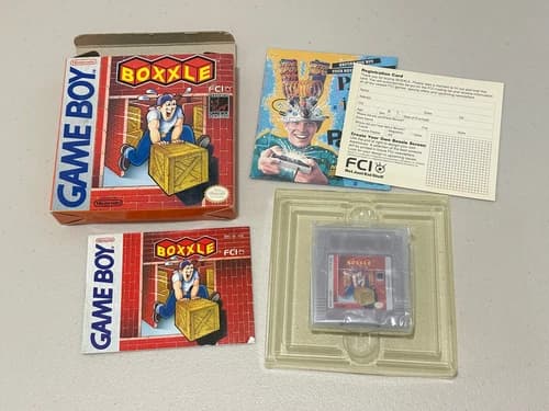 Boxxle (Nintendo Game Boy) Complete Authentic