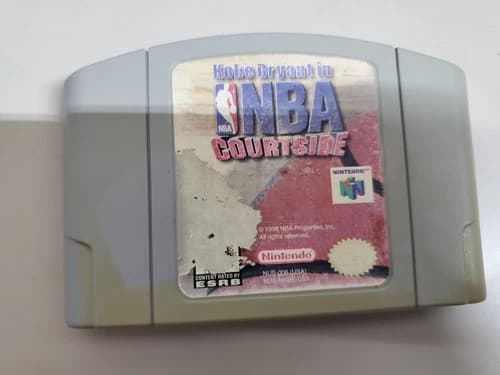 Kobe Bryant In NBA Courtside (Nintendo 64) N64 Cart Only Tested cleaned