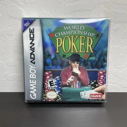 World Championship Poker (Nintendo Game Boy Advance GBA) CIB Complete in Box