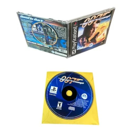 Sony PlayStation 1 PS1 CIB Complete TESTED 007 The World Is Not Enough BL CF