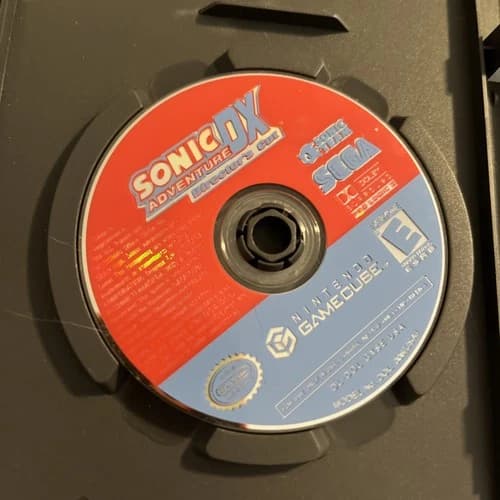 Sonic Adventure DX: Director's Cut (Nintendo GameCube, 2003) Disc Only
