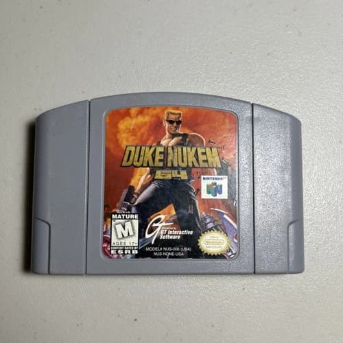 Duke Nukem 64 (Nintendo 64, N64) Authentic Cartridge Only