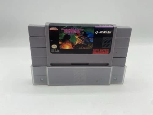 Gradius III (Super Nintendo SNES, 1991) Cart Only Authentic Tested
