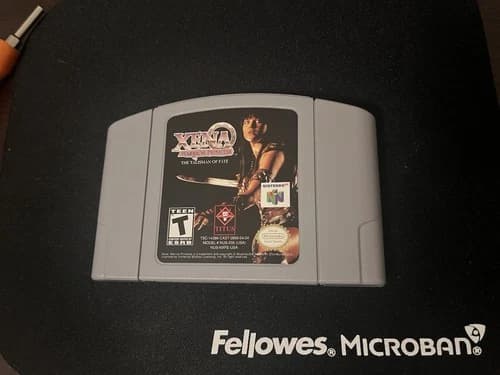 Xena Warrior Princess: The Talisman of Fate Nintendo 64 N64 TESTED