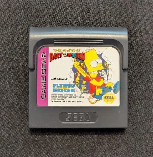 Bart vs the World for Sega Game Gear