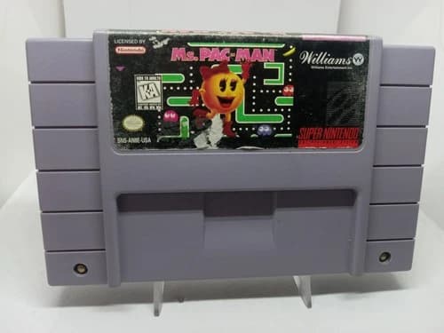 Ms. Pac-Man (Super Nintendo Entertainment System, 1996) SNES