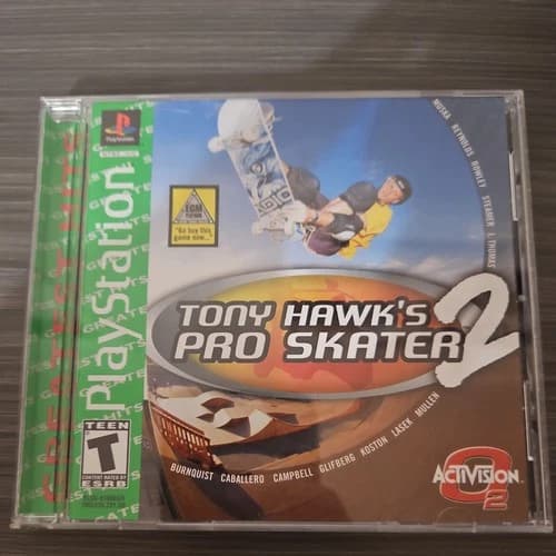 Tony Hawk's Pro Skater 2 Sony PlayStation 1, 2000, CIB