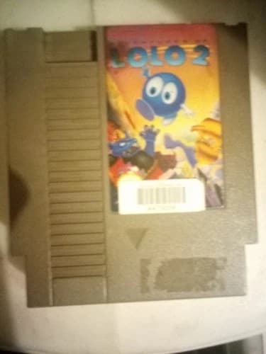 Adventure of Lolo 2 Nintendo NES Original Cartridge Only