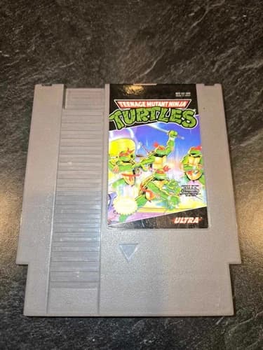 TEENAGE MUTANT NINJA TURTLES 1 - NES - CARTRIDGE VINTAGE 1985 GAME