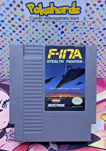 F-117A Stealth Fighter (Nintendo Entertainment System, 1992) - Cart Only