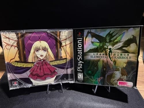 Elemental Gearbolt Sony PlayStation PS1 Complete With Manual Tested