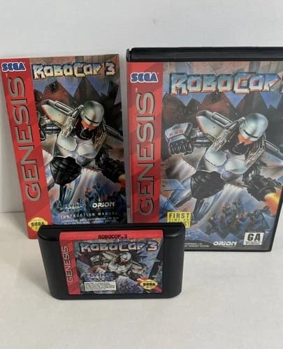 RoboCop 3 (Sega Genesis, 1993) TESTED