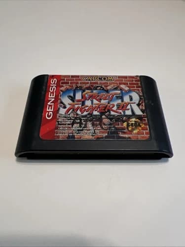 Super Street Fighter II (Sega Genesis, 1994) Authentic Cart Only - Free Shipping