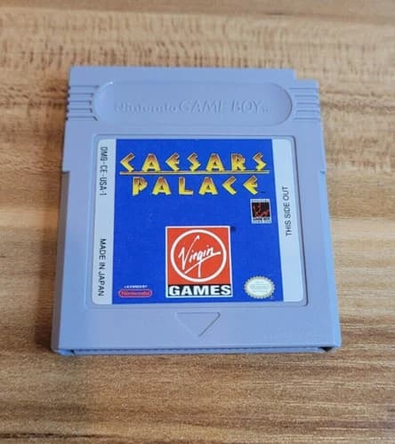 GAMEBOY CAESARS PALACE AUTHENTIC TESTED WORKING