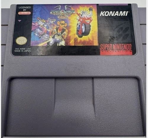 Biker Mice From Mars SNES 1994 Konami Authentic Cartridge/Tested