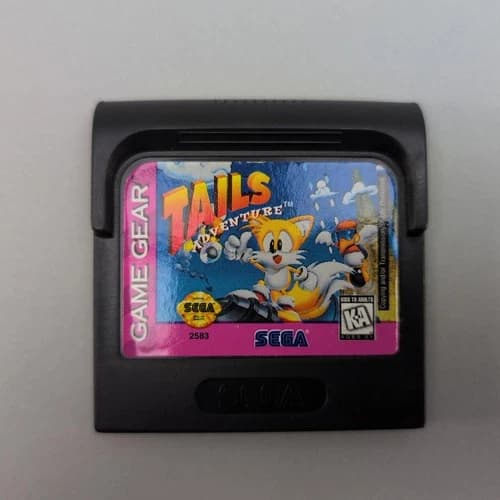 Tails Adventure Sega Game Gear 1995 Platformer Cart Only Tested and Working