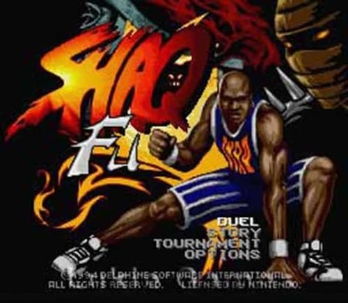 Shaq-Fu - SNES Super Nintendo Game