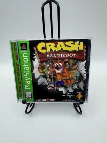 Crash Bandicoot PS1 PlayStation Complete CIB Tested Working