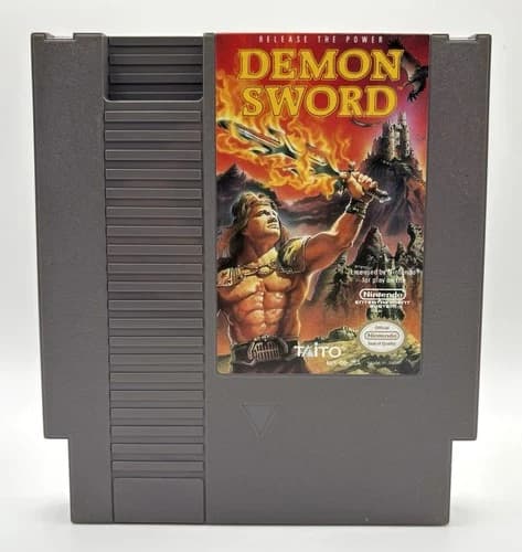Demon Sword (Nintendo | NES) Retro | Vintage Video Game - Tested