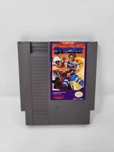 STRIDER Nintendo Entertainment System (NES) Game Catridge