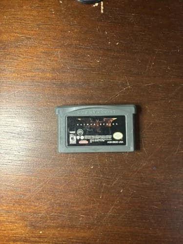 [TESTED] [AUTHENTIC] Batman Begins (2005) - Nintendo Game Boy Advance GBA