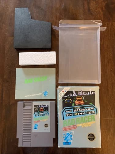 Rad Racer (Nintendo Entertainment System, 1987) Cib