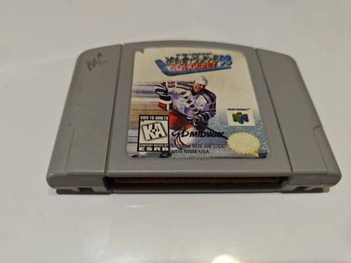 Wayne Gretzky's 3D Hockey '98 (Nintendo 64, 1997) Clean Tested Authentic N64