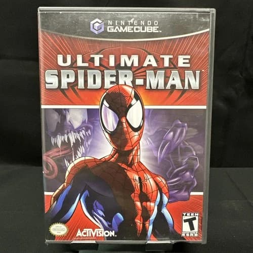 Ultimate Spider-Man (Nintendo GameCube, 2005) Complete In Box CIB