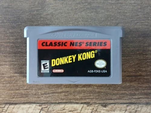 Donkey Kong Classic NES Series (Game Boy Advance GBA 2004) Game Only - Tested