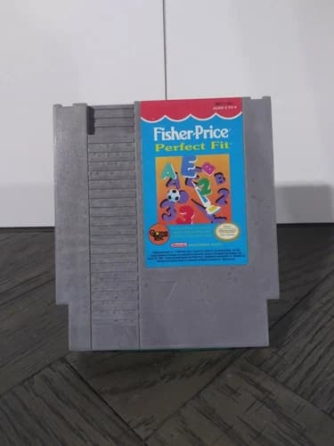 Fisher-Price: Perfect Fit (Nintendo Entertainment System NES, 1990) Game Only