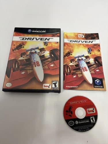 Driven Nintendo GameCube 2002 Complete with Disc and Manual