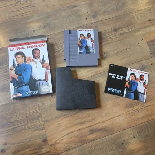 NES Lethal Weapon (Nintendo Entertainment System, 1993) Movie 90s Retro Game