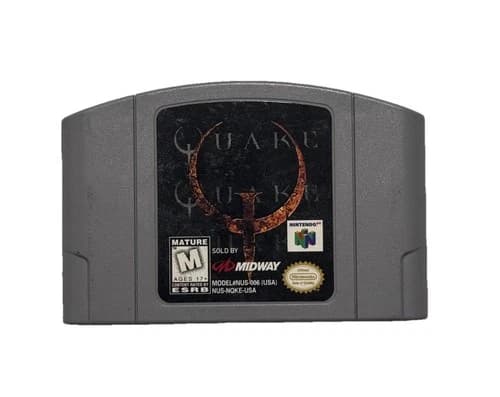 Quake (Nintendo 64 N64, 1998) Cartridge Only Authentic Tested