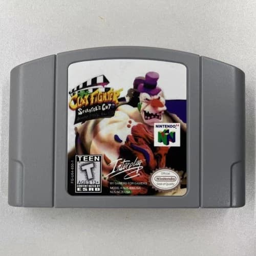 ClayFighter Sculptor’s Cut Nintendo 64 N64 Classic Fighting Game Cartridge US
