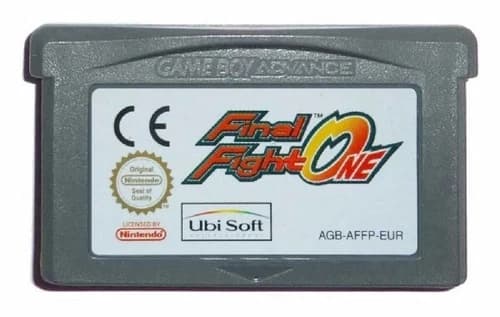 RARE FINAL FIGHT ONE GBA Game Boy Advance TESTED AND WORKING MINT CONDITION