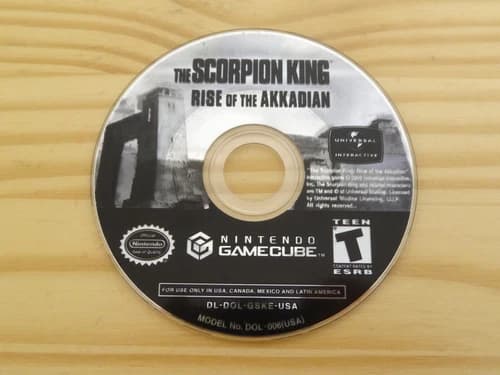 Scorpion King: Rise of the Akkadian (Nintendo GameCube, 2002) - Disc Only
