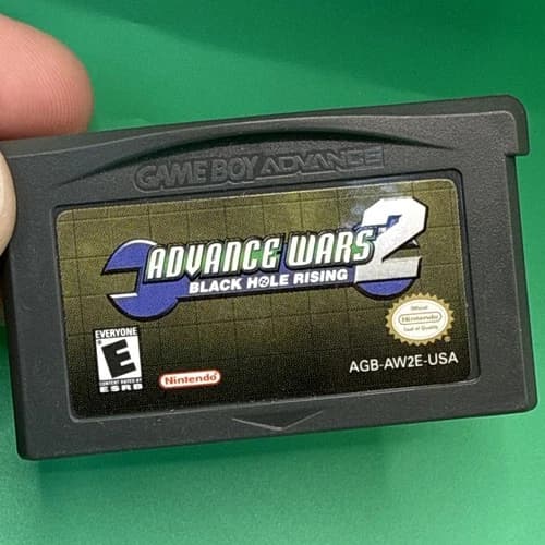 Advance Wars 2: Black Hole Rising (Nintendo Game Boy Advance, 2003) Cartridge