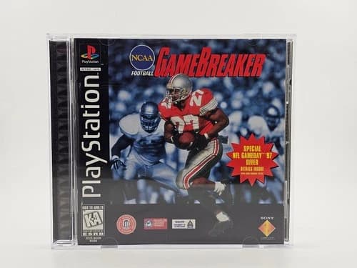 Sony Playstation 1 PS1 NCAA GameBreaker CIB Cleaned & Tested