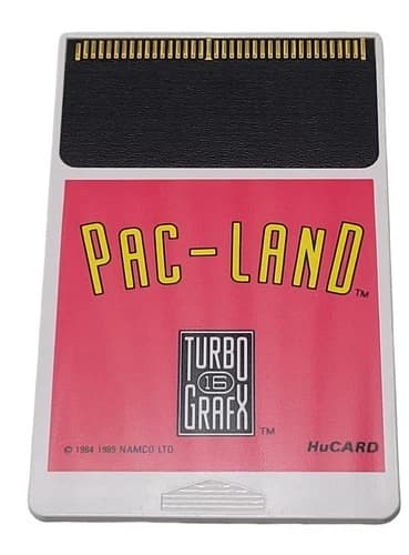 TurboGrafx-16 HuCard Pac-Land HuCard Only Tested Working