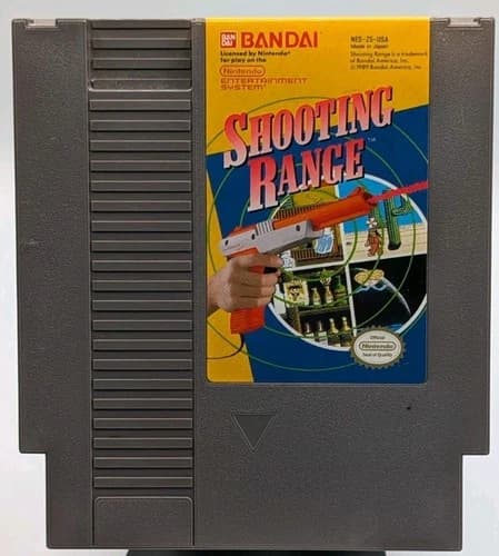 Shooting Range (NES, 1989, Nintendo Entertainment System) Tested