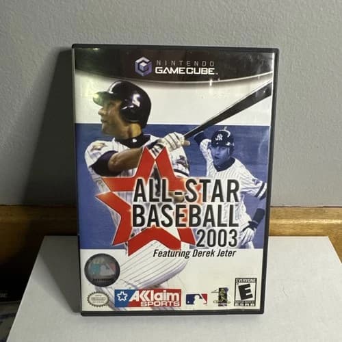 All-Star Baseball 2003 (Nintendo GameCube, 2002) Game CIB Complete Tested