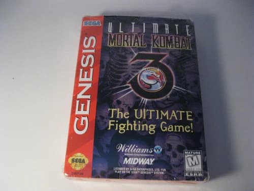 Ultimate Mortal Kombat 3 Sega Genesis complete 1995