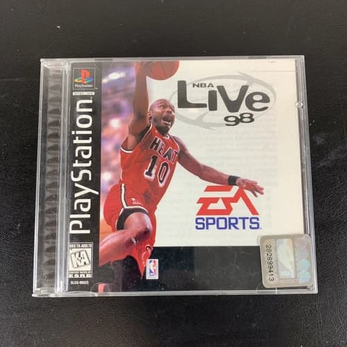 NBA Live 98 Sony PlayStation 1 PS1 CIB With Manual