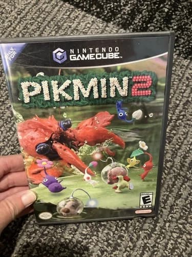 Pikmin 2 Nintendo GameCube 2004 Complete All inserts Black Label
